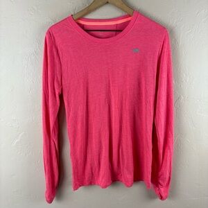 Marika Tek Pink Long Sleeve Shirt Tee Womens size Large